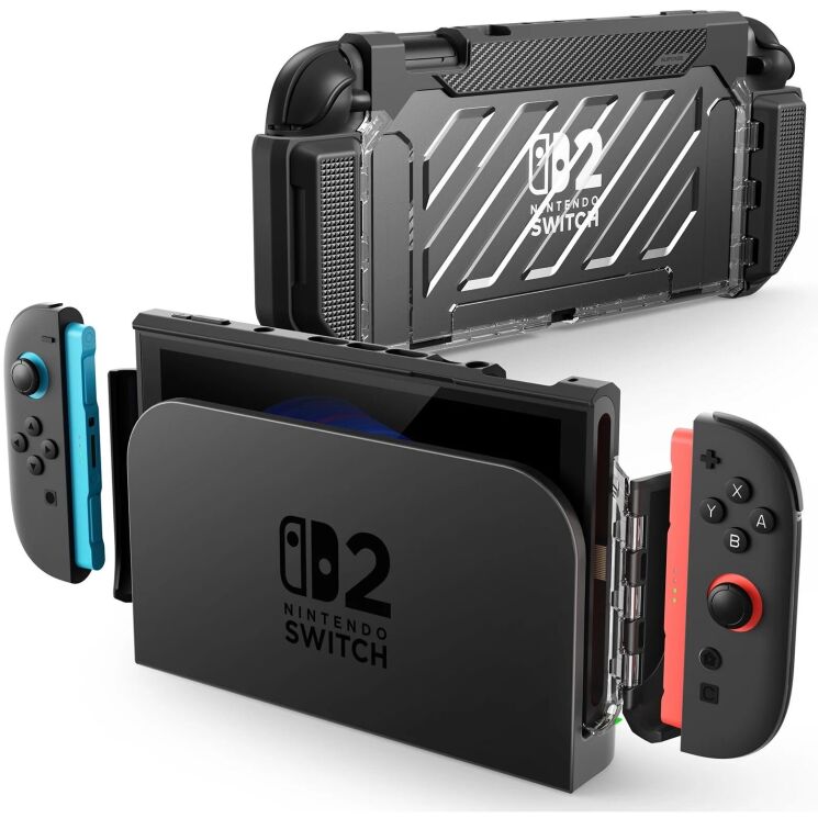 Захисний чохол Supcase Unicorn Beetle PRO Gaming для Nintendo Switch 2 (843439157422) - Black: фото 5 з 11