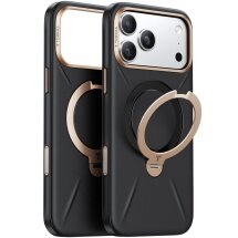 Захисний чохол TORRAS Ostand Q Pro для Apple iPhone 17 Pro - Black: фото 1 з 8