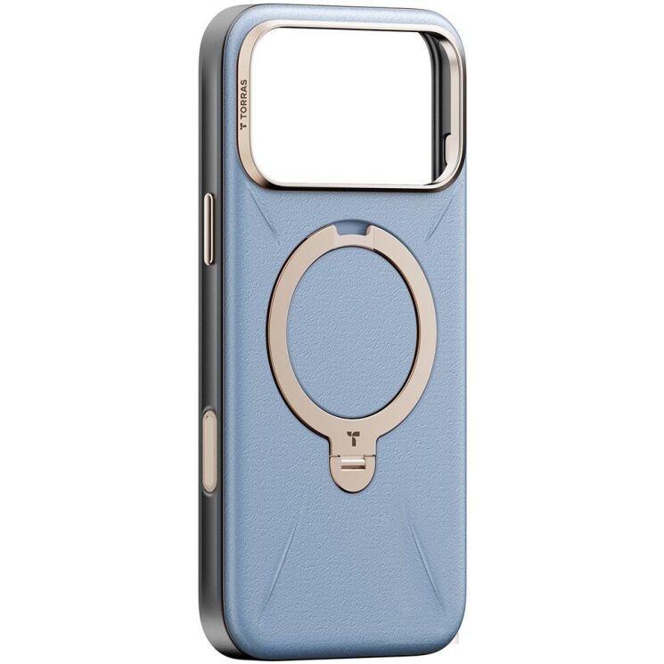 Захисний чохол TORRAS Ostand Q3 VegSkin (with MagSafe) для Apple iPhone 18 Pro - Blue (423606L) Захисний чохол TORRAS Ostand Q3 VegSkin (with MagSafe) для Apple iPhone 18 Pro - Blue: фото 1 з 1