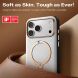 Захисний чохол TORRAS Ostand Q3 VegSkin (with MagSafe) для iPhone 17 - Brown (389395Z). Фото 3 з 8