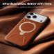 Захисний чохол TORRAS Ostand Q3 VegSkin (with MagSafe) для iPhone 17 - Brown (389395Z). Фото 5 з 8