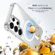 Захисний чохол UniCase AirBag Flow MagSafe для Samsung Galaxy S23 Ultra (S918) / Galaxy S22 Ultra (S908) - Transparent (321096T). Фото 12 з 14