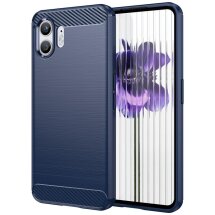 Защитный чехол UniCase Carbon для Nothing Phone (2) - Blue: фото 1 из 8