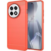 Защитный чехол UniCase Carbon для OnePlus 13R / Ace 5 / Ace 5 Pro - Red: фото 1 из 8