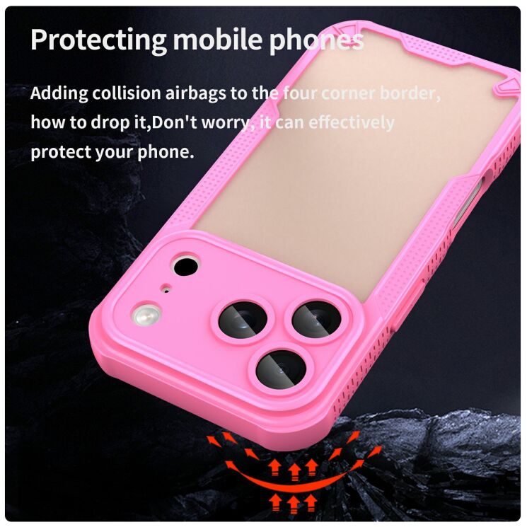 Захисний чохол UniCase Falcon Frame для iPhone 18 Pro Max / 17 Pro Max - Green: фото 3 з 9