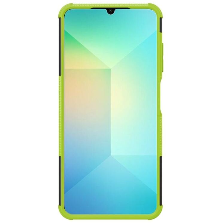 Защитный чехол UniCase Hybrid X для Samsung Galaxy A06 (A065) - Green: фото 6 из 17