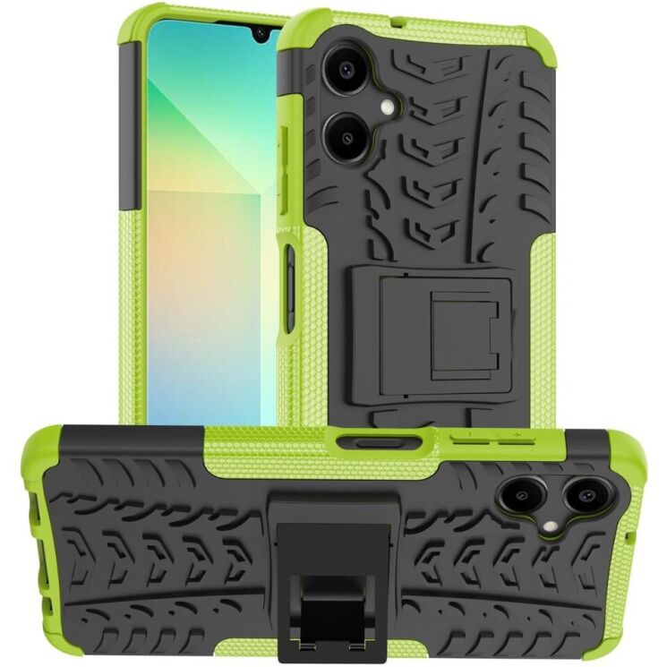 Защитный чехол UniCase Hybrid X для Samsung Galaxy A06 (A065) - Green: фото 1 из 17