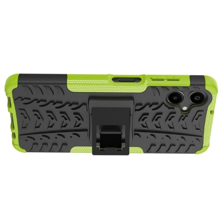 Защитный чехол UniCase Hybrid X для Samsung Galaxy A06 (A065) - Green: фото 2 из 17