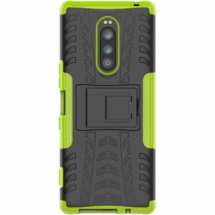 Защитный чехол UniCase Hybrid X для Sony Xperia 1 - Green: фото 3 из 9