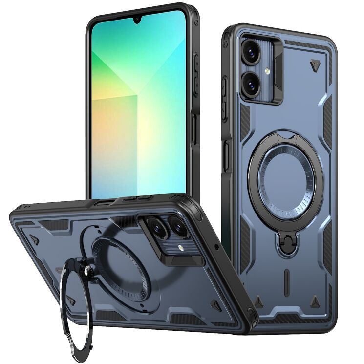 Защитный чехол UniCase Lander Armor для Samsung Galaxy A07 (A075) - Blue: фото 1 из 6