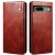 Защитный чехол UniCase Leather Wallet для Google Pixel 8A - Brown: фото 1 из 6