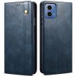 Защитный чехол UniCase Leather Wallet для Motorola Moto G35 - Blue (367915L)
