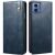 Захисний чохол UniCase Leather Wallet для Motorola Moto G35 - Blue: фото 1 з 7