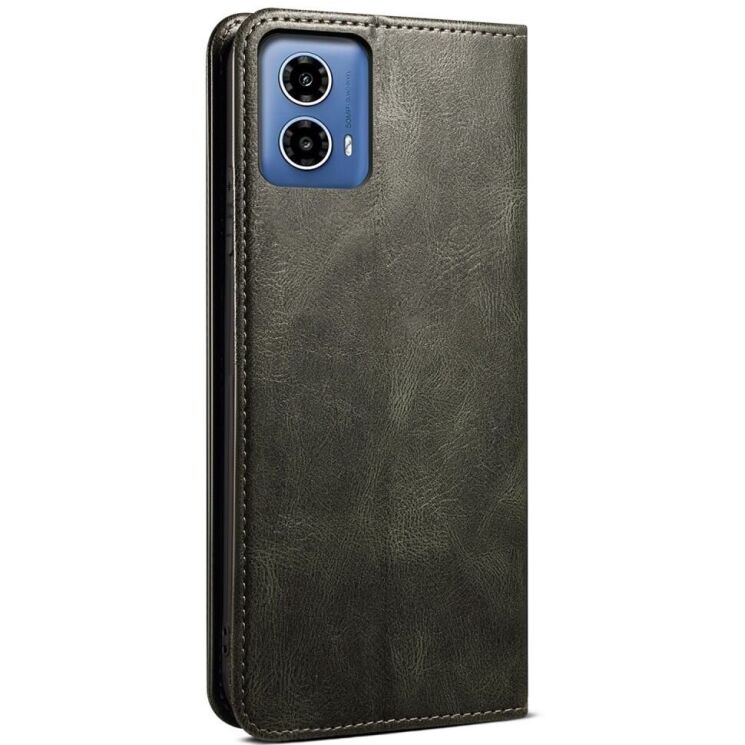 Защитный чехол UniCase Leather Wallet для Motorola Moto G85 - Green: фото 6 из 6