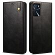 Защитный чехол UniCase Leather Wallet для Oppo A16 / Oppo A54s - Black (295503B)