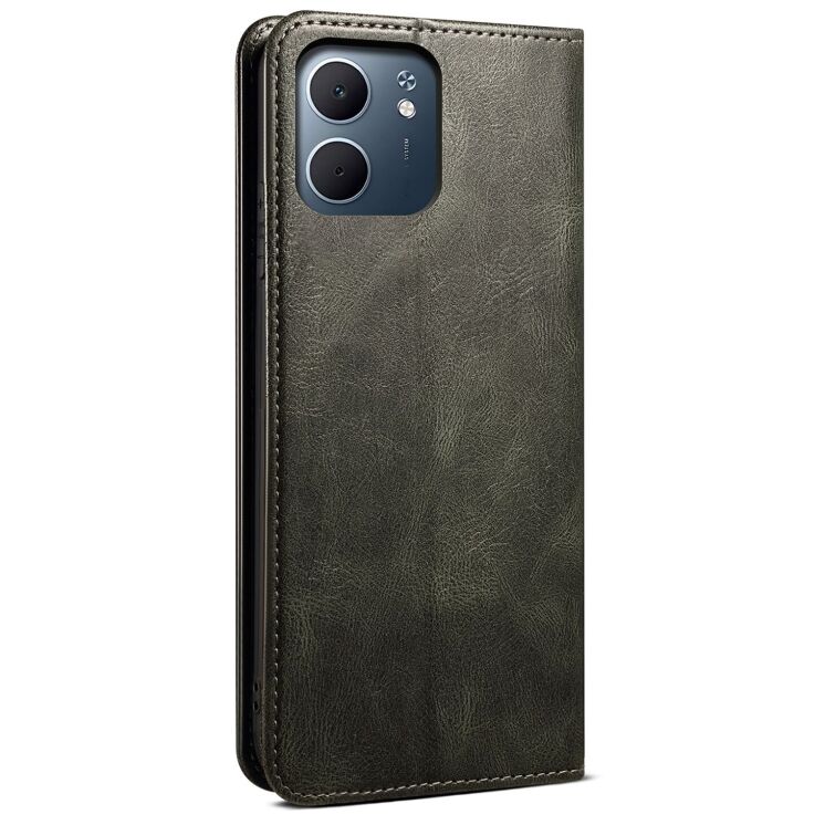 Захисний чохол UniCase Leather Wallet для OPPO A5x - Green: фото 6 з 7