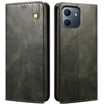 Захисний чохол UniCase Leather Wallet для OPPO A5x - Green: фото 1 з 7