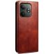 Защитный чехол UniCase Leather Wallet для Realme GT Neo 6 SE / GT 6T / GT 6 - Brown (356117Z). Фото 5 из 6