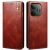 Защитный чехол UniCase Leather Wallet для Realme GT Neo 6 SE / GT 6T / GT 6 - Brown: фото 1 из 6