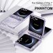 Защитный чехол UniCase Mechanical Legend для Samsung Galaxy Flip 7 - Silver (383903S). Фото 4 из 6