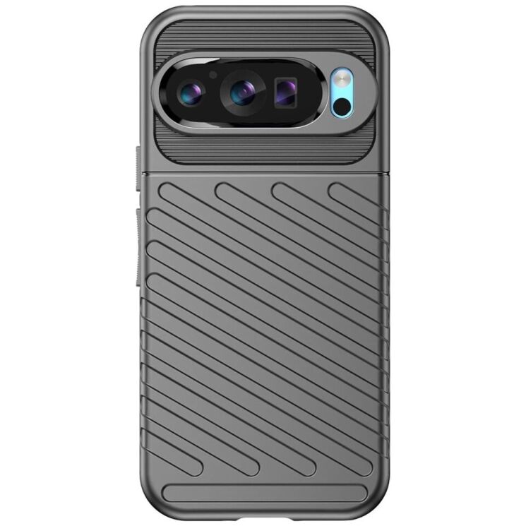 Защитный чехол UniCase Twill Soft для Google Pixel 9 / 9 Pro - Black: фото 2 из 8