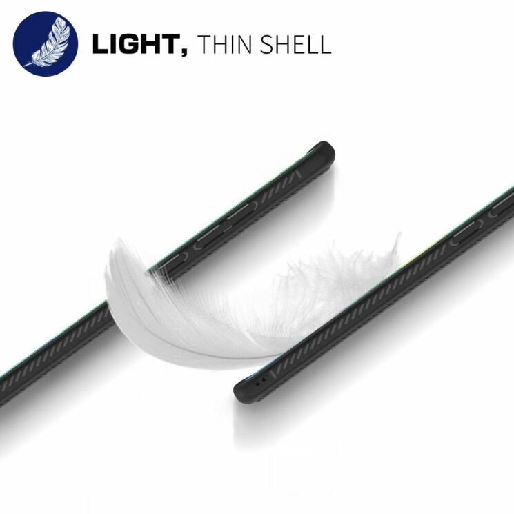 Защитный чехол UniCase Twill Soft для Xiaomi Mi Note 10 / Note 10 Pro - Black: фото 8 из 8