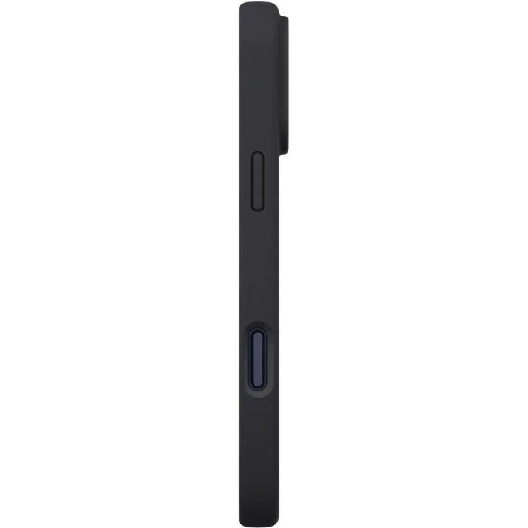 Защитный чехол UNIQ Lino Hybrid Silicone Case MagClick для iPhone 17 Pro Max (UNIQ-IP6.9P(2025)-LINOMCGRY) - Grey: фото 4 из 7