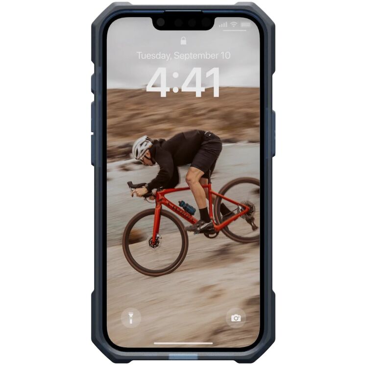 Защитный чехол URBAN ARMOR GEAR (UAG) Essential Armor MagSafe для Apple iPhone 16e (114496114151) - Cloud Blue: фото 2 из 10