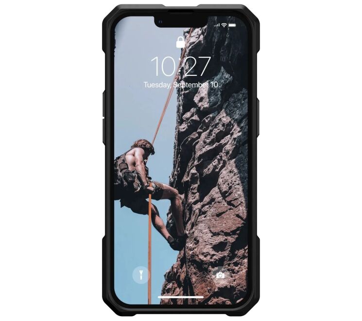 Захисний чохол URBAN ARMOR GEAR (UAG) Monarch Pro MagSafe для Apple iPhone 13 Pro (113541114242) - Carbon Fiber: фото 5 з 12