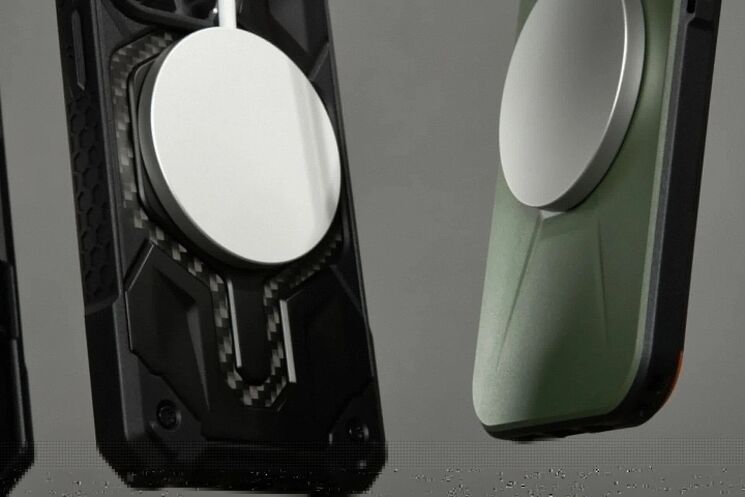 Захисний чохол URBAN ARMOR GEAR (UAG) Monarch Pro MagSafe для Apple iPhone 13 Pro (113541114242) - Carbon Fiber: фото 12 з 12