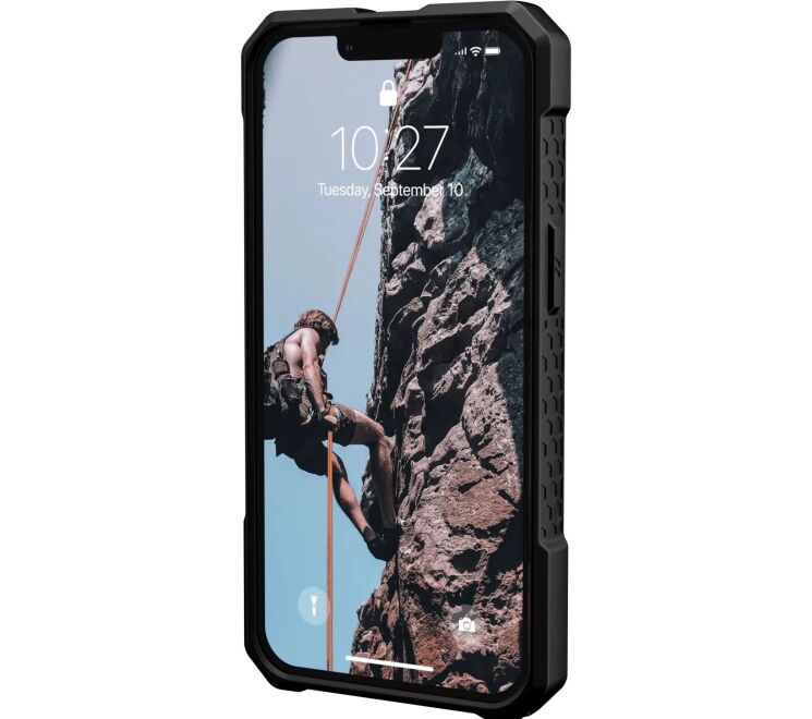 Захисний чохол URBAN ARMOR GEAR (UAG) Monarch Pro MagSafe для Apple iPhone 13 Pro (113541114242) - Carbon Fiber: фото 6 з 12