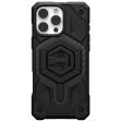 Защитный чехол URBAN ARMOR GEAR (UAG) Monarch Pro MagSafe + Ring Stand для Apple iPhone 16 Pro Max - Carbon Fiber Case / Black Ring (366311B)