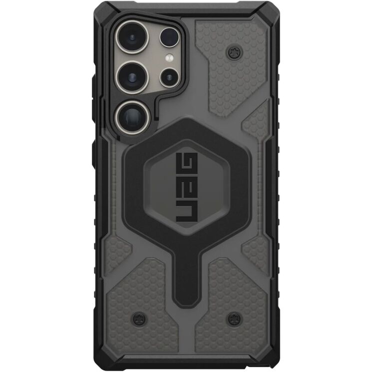 Защитный чехол URBAN ARMOR GEAR (UAG) Pathfinder Clear для Samsung Galaxy S24 Ultra (S928) 214442113131 - Ash: фото 1 из 11