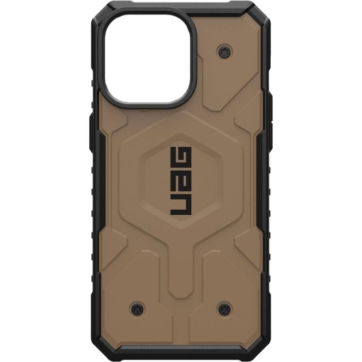 Защитный чехол URBAN ARMOR GEAR (UAG) Pathfinder MagSafe для Apple iPhone 15 Pro Max - Dark Earth: фото 7 из 10