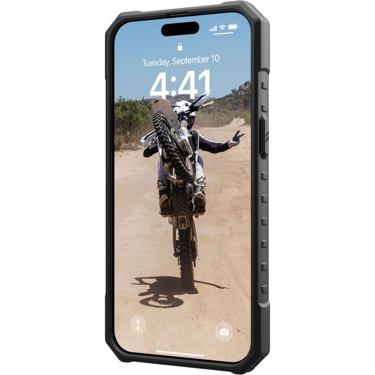 Защитный чехол URBAN ARMOR GEAR (UAG) Pathfinder MagSafe для Apple iPhone 15 Pro Max - Dark Earth: фото 4 из 10