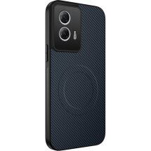 Защитный чехол WANLONFENG Carbon MagCase для Motorola Edge 50 Fusion - Sapphire: фото 1 из 7