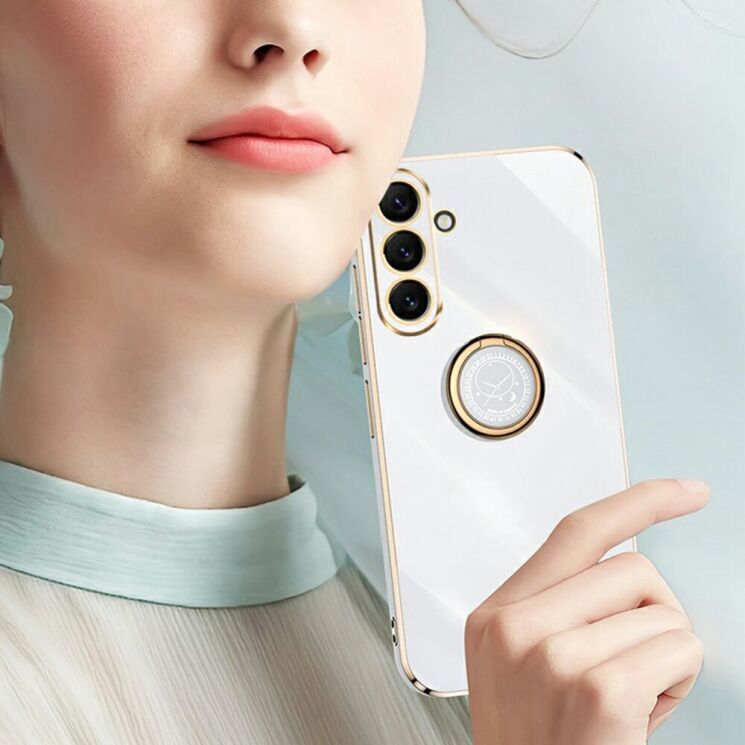 Защитный чехол XINLI Porcelain Ring для Samsung Galaxy A37 (A376) - White: фото 5 из 6