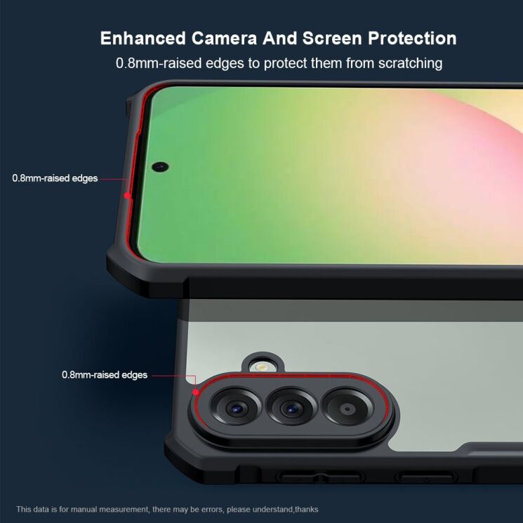 Защитный чехол XUNDD Rugged Case для Samsung Galaxy S26 Plus - Black: фото 2 из 7