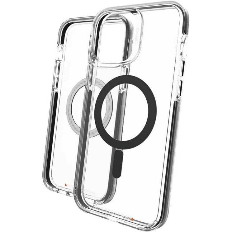 Защитный чехол Zagg Gear4 Piccadilly Snap with Magsafe для Apple iPhone 16 Pro (702316273) - Black: фото 4 из 6