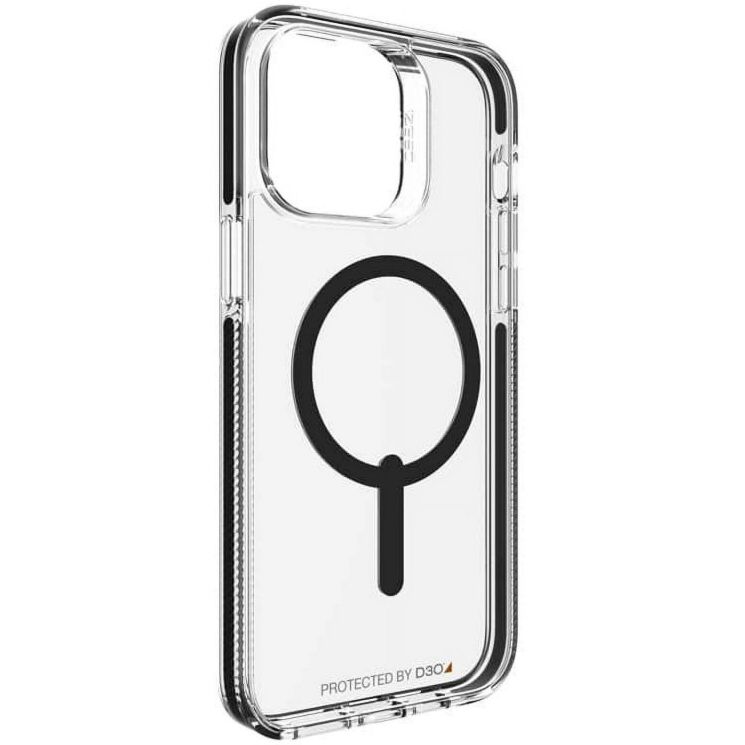 Защитный чехол Zagg Gear4 Piccadilly Snap with Magsafe для Apple iPhone 16 Pro (702316273) - Black: фото 2 из 6