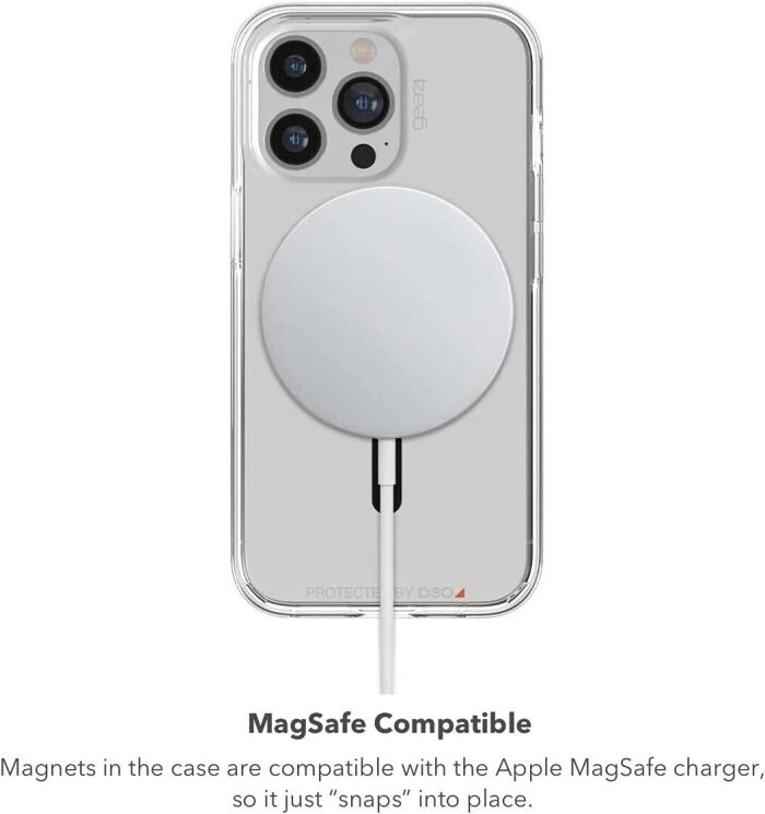 Защитный чехол Zagg Gear4 Piccadilly Snap with Magsafe для Apple iPhone 16 Pro (702316273) - Black: фото 6 из 6