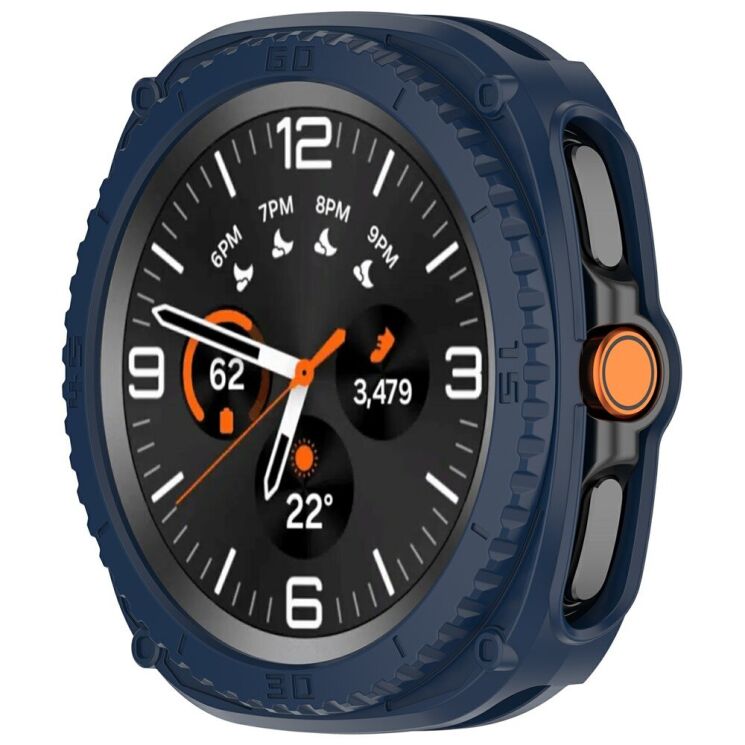 Защитный комплект Reframe Dual Defend для Samsung Galaxy Watch 8 Classic - Midnight Blue: фото 3 из 7