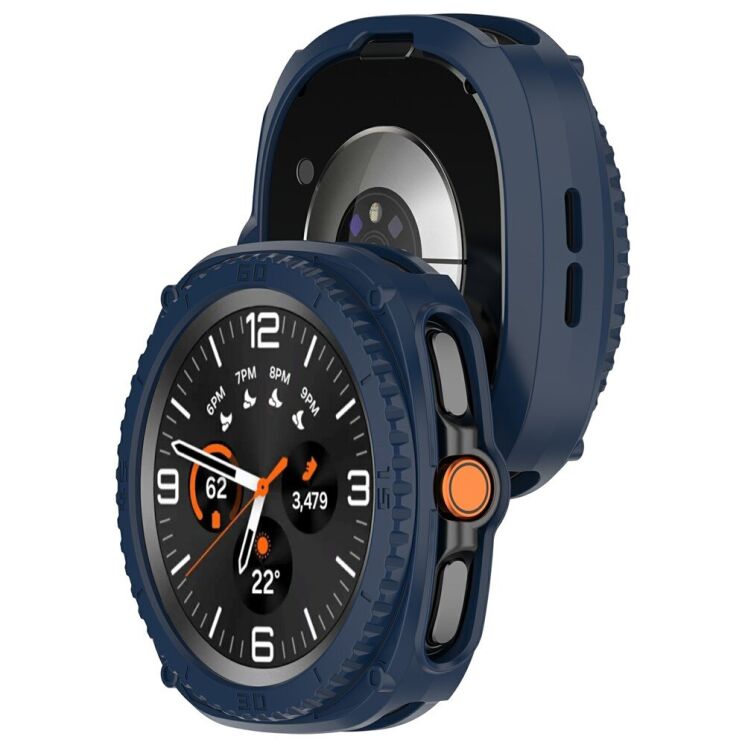 Защитный комплект Reframe Dual Defend для Samsung Galaxy Watch 8 Classic - Midnight Blue: фото 2 из 7