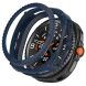 Защитный комплект Reframe Dual Defend для Samsung Galaxy Watch 8 Classic - Midnight Blue (384202MB). Фото 1 из 7