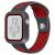 Ремешок Deexe Dot Color для Apple Watch 42 (Series 10) / 41 / 40 / SE 40 / 38 - Black / Red: фото 1 из 6