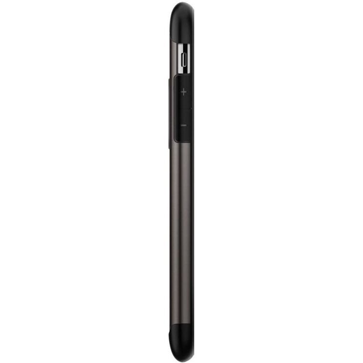 Защитный чехол Spigen (SGP) Slim Armor для Apple iPhone XR - Gunmetal: фото 4 из 7