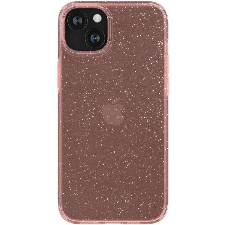 Защитный чехол Spigen (SGP) Liquid Crystal Glitter для Apple iPhone 15 Plus - Rose Quartz: фото 7 из 15