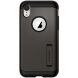 Защитный чехол Spigen (SGP) Slim Armor для Apple iPhone XR - Gunmetal (209222H). Фото 2 из 7
