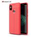 Силиконовый (TPU) чехол Deexe Leather Cover для Xiaomi Mi 6X / Mi A2 - Red (149905R). Фото 1 из 12