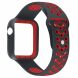 Ремешок Deexe Dot Color для Apple Watch 42 (Series 10) / 41 / 40 / SE 40 / 38 - Black / Red (236200C). Фото 4 из 6